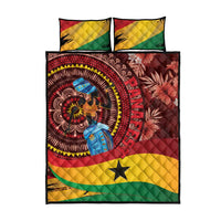 Panafest Quilt Bed Set Ghana Tropical African Pattern - Wonder Print Shop