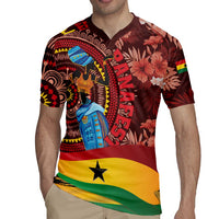 Panafest Rugby Jersey Ghana Tropical African Pattern - Wonder Print Shop