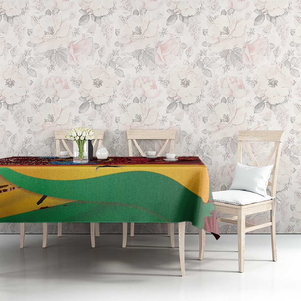 Panafest Tablecloth Ghana Tropical African Pattern - Wonder Print Shop