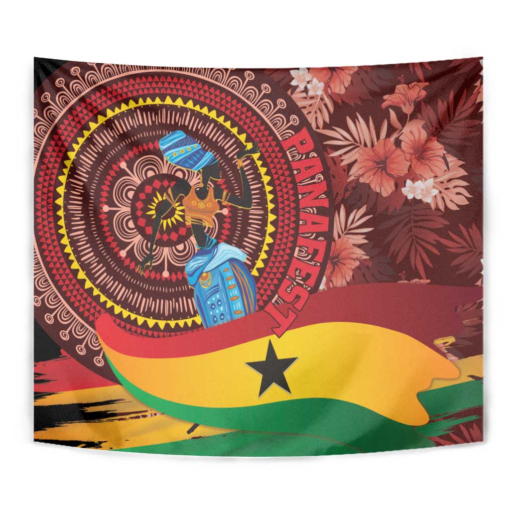 Panafest Tapestry Ghana Tropical African Pattern - Wonder Print Shop
