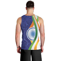 India Independence Day Men Tank Top Mandala Paisley Floral - Wonder Print Shop