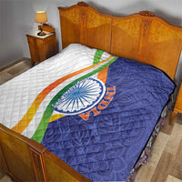 India Independence Day Quilt Mandala Paisley Floral - Wonder Print Shop