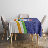 India Independence Day Tablecloth Mandala Paisley Floral - Wonder Print Shop
