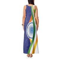 India Independence Day Tank Maxi Dress Mandala Paisley Floral - Wonder Print Shop