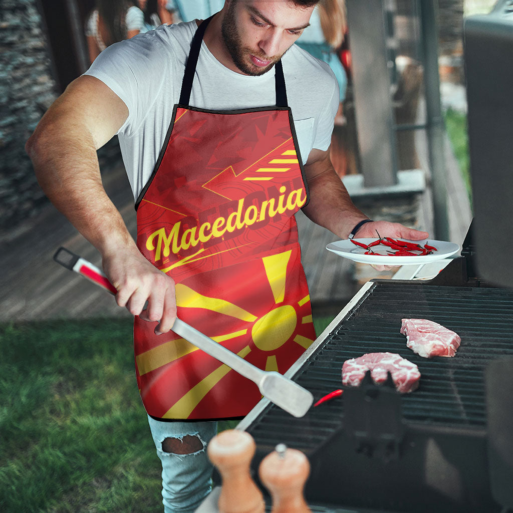 Macedonia Apron Flag Color Inspired