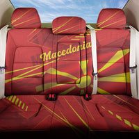 Macedonia Back Car Seat Cover Flag Color Inspired