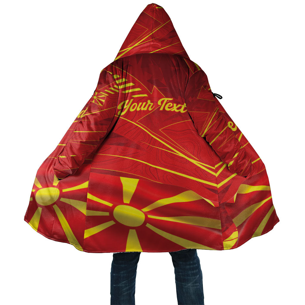 Personalised Macedonia Cloak Flag Color Inspired