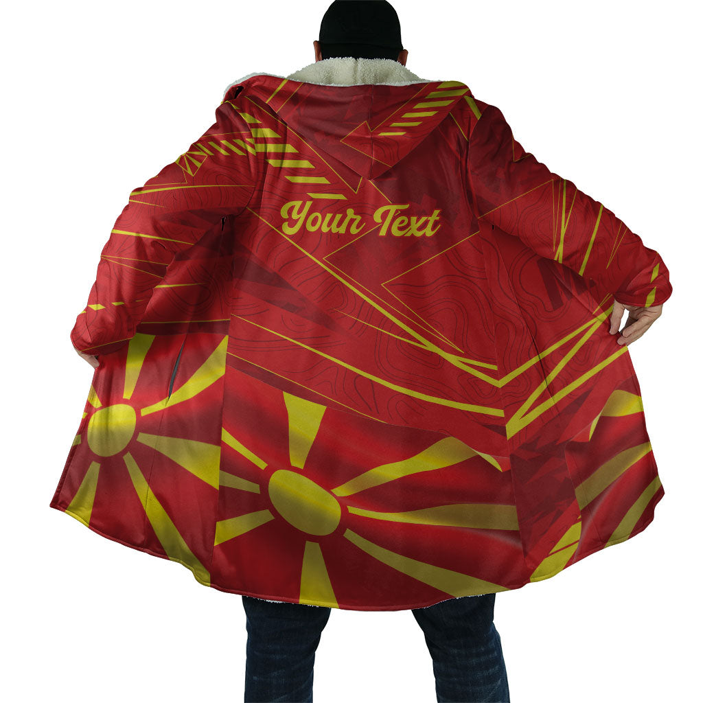 Personalised Macedonia Cloak Flag Color Inspired