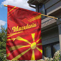 Macedonia Garden Flag Flag Color Inspired