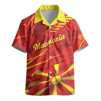 Personalised Macedonia Kid Hawaiian Shirt Flag Color Inspired