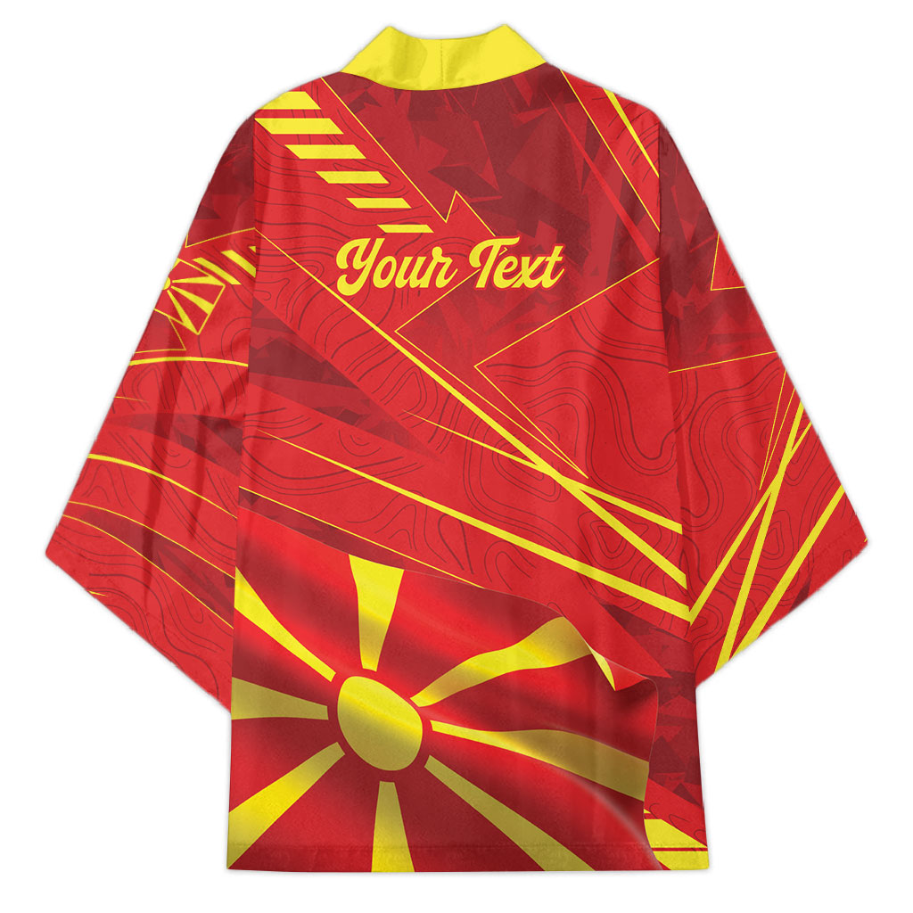 Personalised Macedonia Kimono Flag Color Inspired