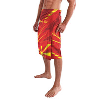 Personalised Macedonia Lavalava Flag Color Inspired