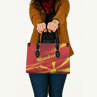 Macedonia Leather Bag Flag Color Inspired