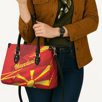 Macedonia Leather Bag Flag Color Inspired