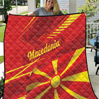 Macedonia Quilt Flag Color Inspired