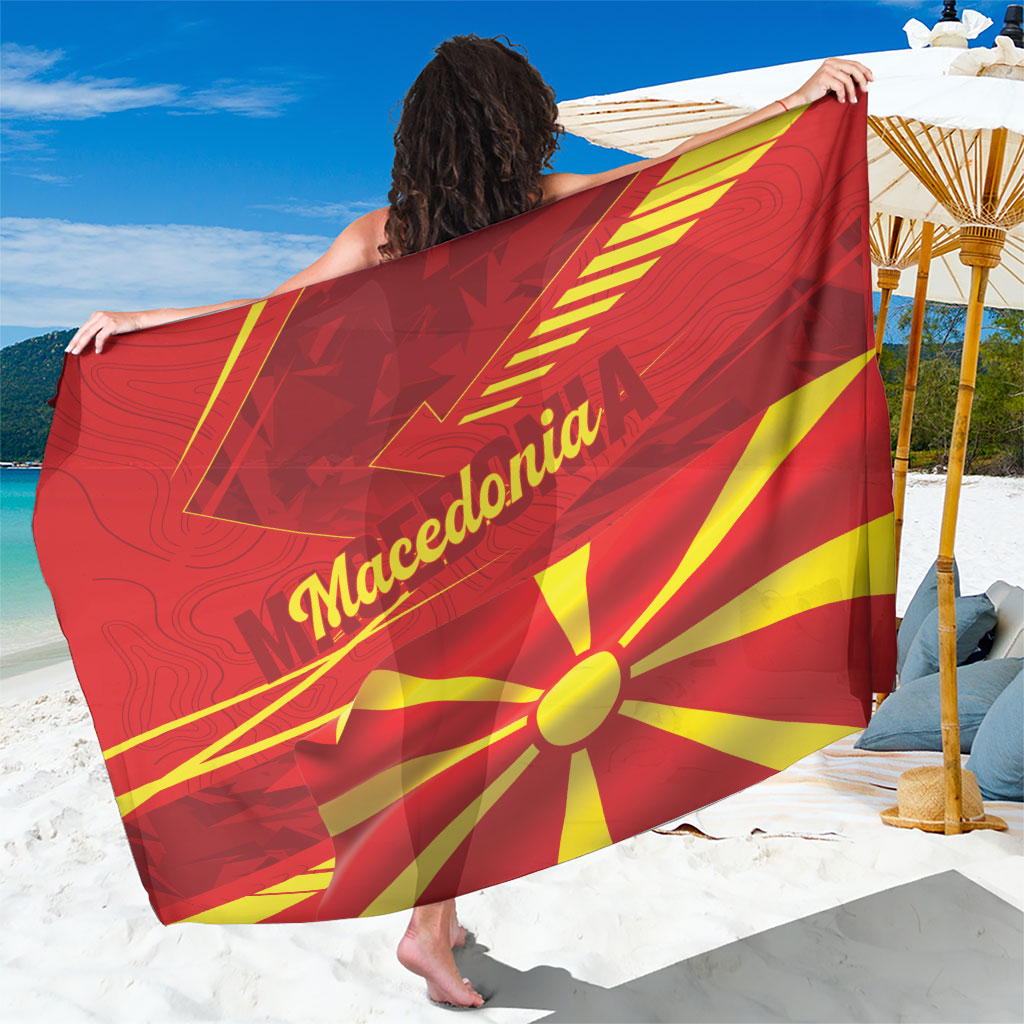 Macedonia Sarong Flag Color Inspired