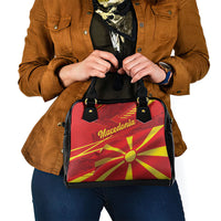 Macedonia Shoulder Handbag Flag Color Inspired