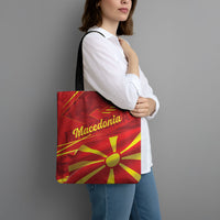 Macedonia Tote Bag Flag Color Inspired