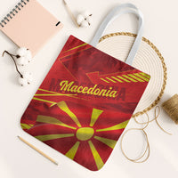 Macedonia Tote Bag Flag Color Inspired