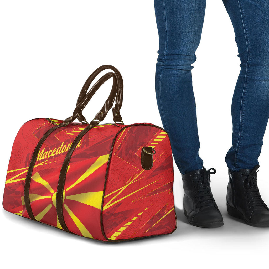 Macedonia Travel Bag Flag Color Inspired