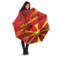 Macedonia Umbrella Flag Color Inspired