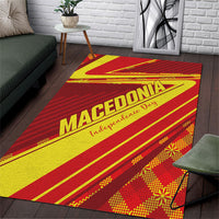 Macedonia Independence Day Area Rug 8 September 1991