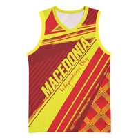 Personalised Macedonia Independence Day Basketball Jersey 8 September 1991