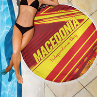 Macedonia Independence Day Beach Blanket 8 September 1991