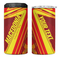 Personalised Macedonia Independence Day 4 in 1 Can Cooler Tumbler 8 September 1991