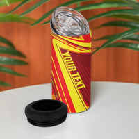 Personalised Macedonia Independence Day 4 in 1 Can Cooler Tumbler 8 September 1991