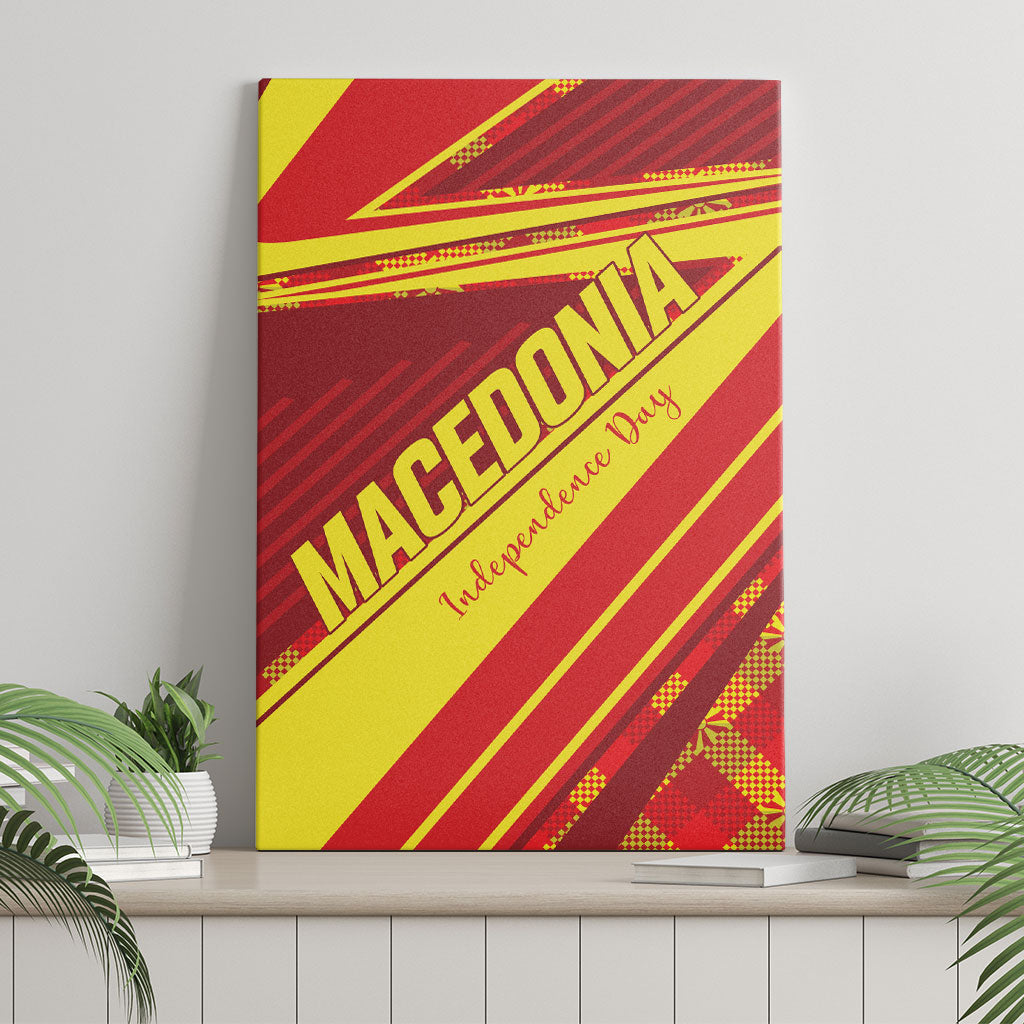 Macedonia Independence Day Canvas Wall Art 8 September 1991