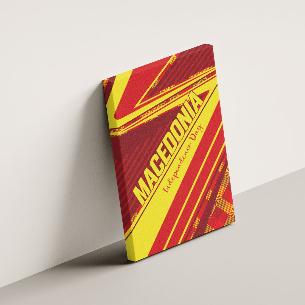Macedonia Independence Day Canvas Wall Art 8 September 1991