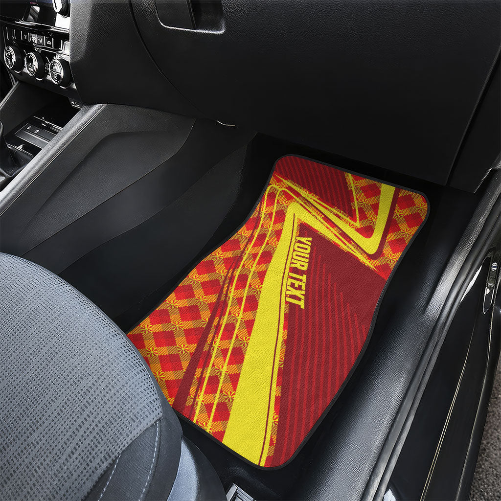 Personalised Macedonia Independence Day Car Mats 8 September 1991
