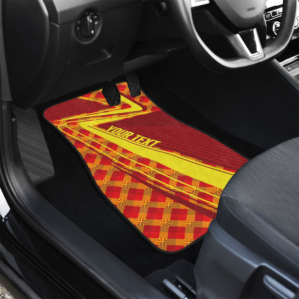 Personalised Macedonia Independence Day Car Mats 8 September 1991
