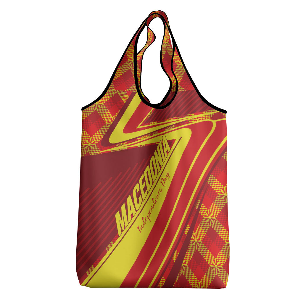 Macedonia Independence Day Grocery Bag 8 September 1991