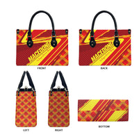 Macedonia Independence Day Leather Bag 8 September 1991