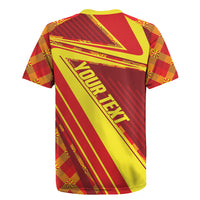 Personalised Macedonia Independence Day Rugby Jersey 8 September 1991