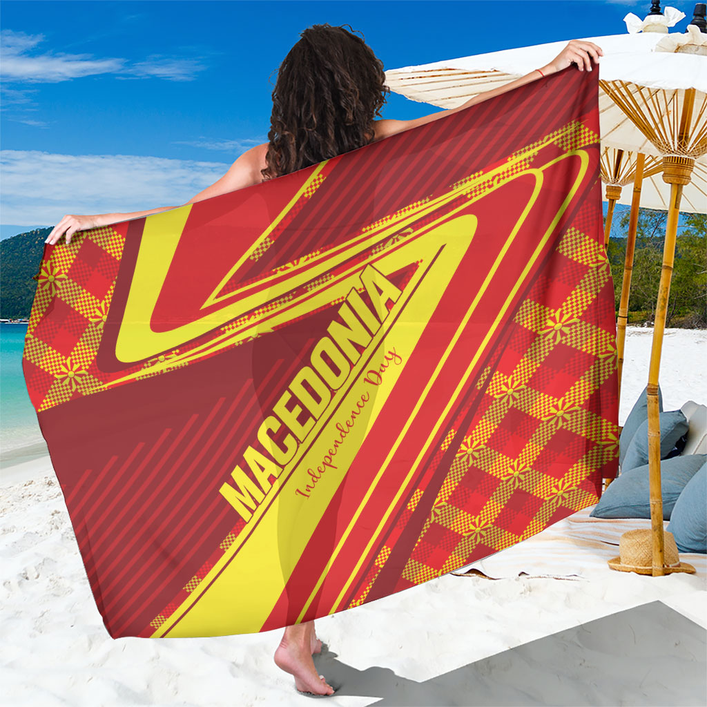 Macedonia Independence Day Sarong 8 September 1991