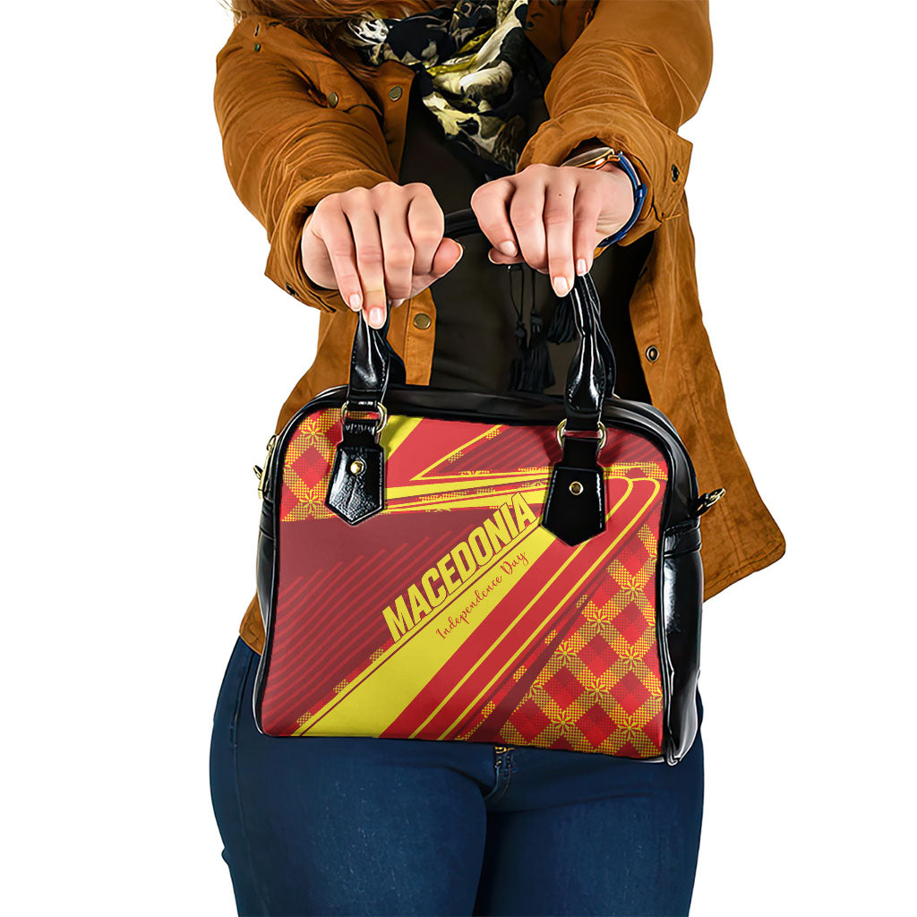 Macedonia Independence Day Shoulder Handbag 8 September 1991