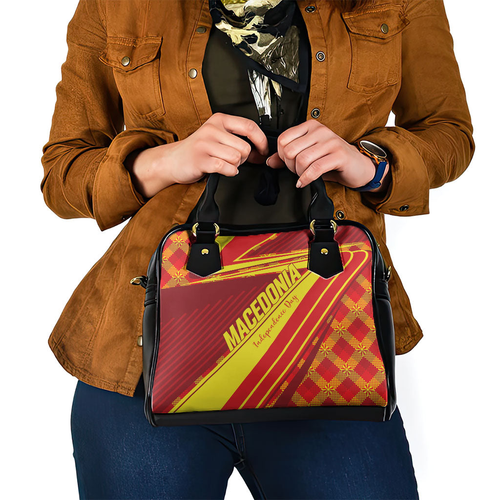 Macedonia Independence Day Shoulder Handbag 8 September 1991