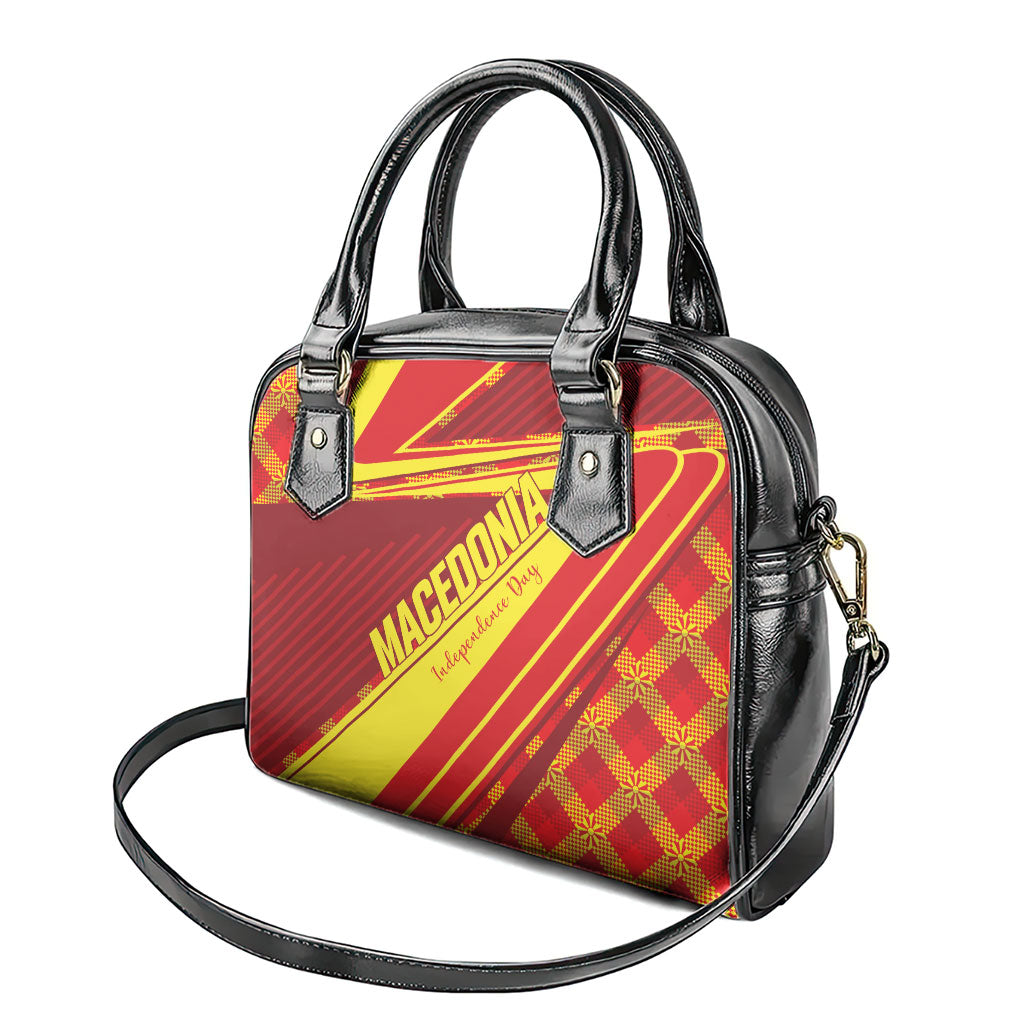 Macedonia Independence Day Shoulder Handbag 8 September 1991