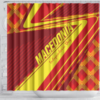 Macedonia Independence Day Shower Curtain 8 September 1991