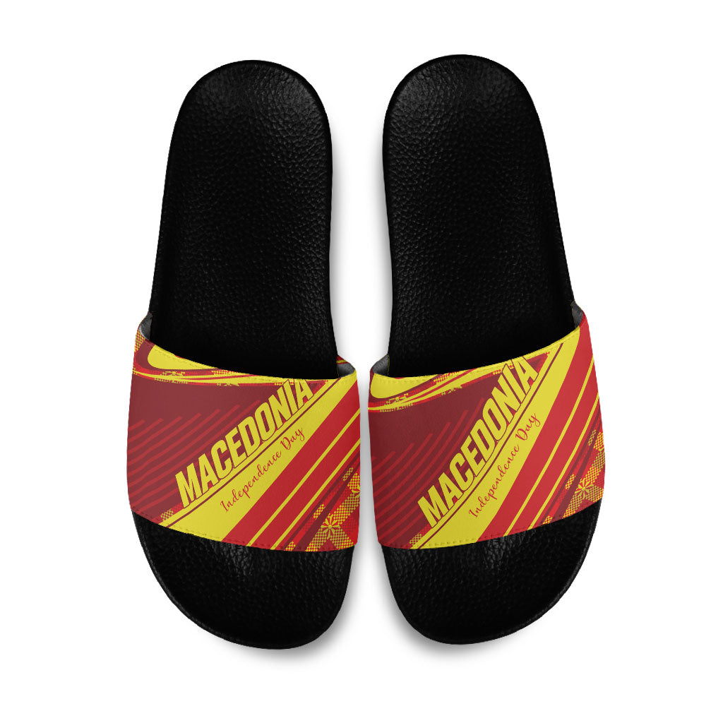Macedonia Independence Day Slide Sandals 8 September 1991