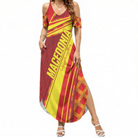 Personalised Macedonia Independence Day Summer Maxi Dress 8 September 1991