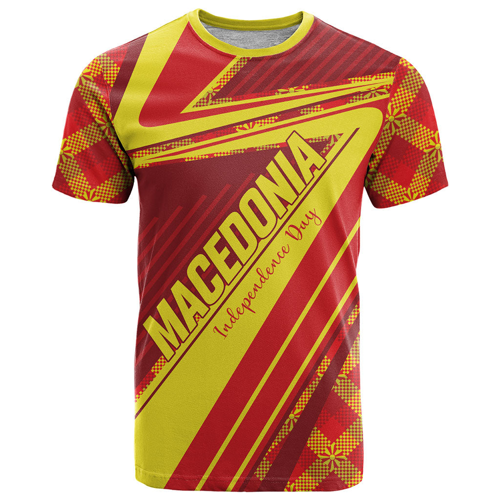 Personalised Macedonia Independence Day T Shirt 8 September 1991