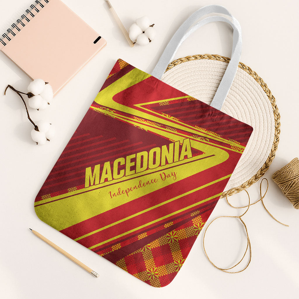 Macedonia Independence Day Tote Bag 8 September 1991