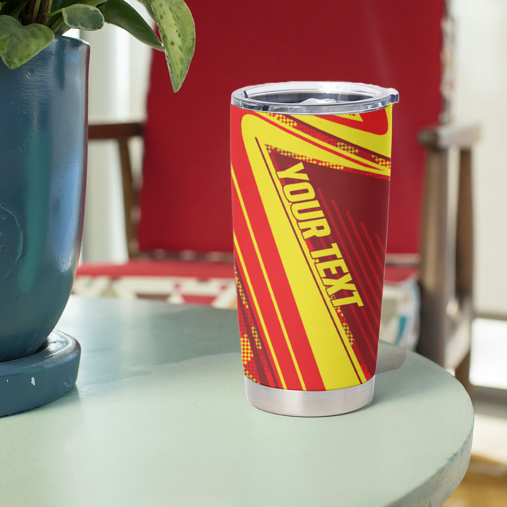 Personalised Macedonia Independence Day Tumbler Cup 8 September 1991
