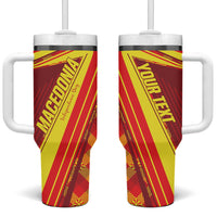 Personalised Macedonia Independence Day Tumbler With Handle 8 September 1991