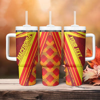 Personalised Macedonia Independence Day Tumbler With Handle 8 September 1991