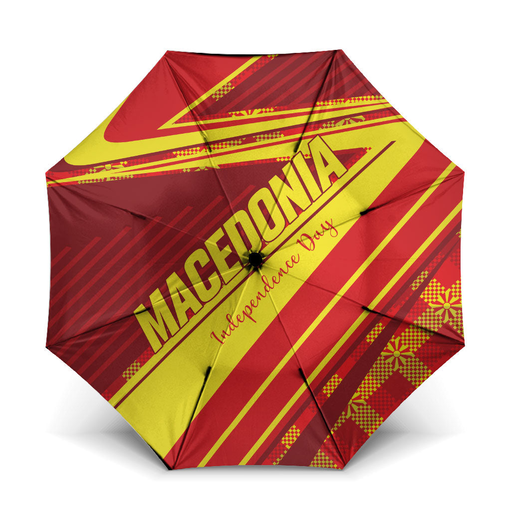 Macedonia Independence Day Umbrella 8 September 1991